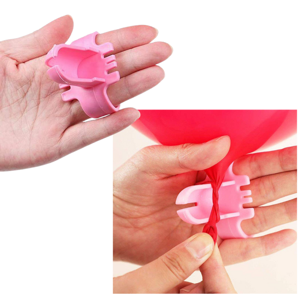 Balloon Knot Tool For Easy Safe Knotting And Finger Protection