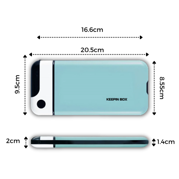 Smartphone Lock Box For Focus And Productivity, Portable And Rechargeable