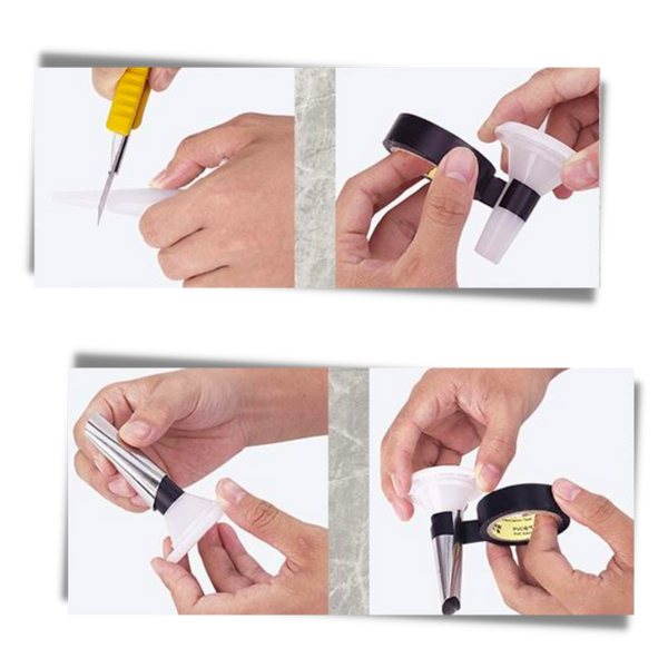 Premium Caulking Nozzle Kit for Precise, Smooth Bead Results
