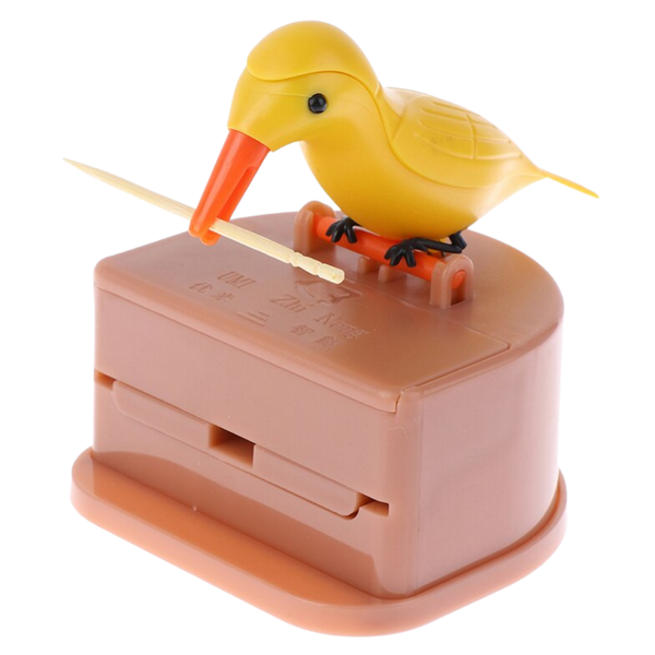 Bird Shaped Toothpick Dispenser For Hygienic Easy Access