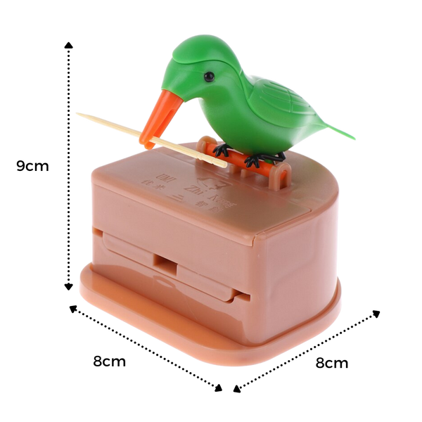 Bird Shaped Toothpick Dispenser For Hygienic Easy Access