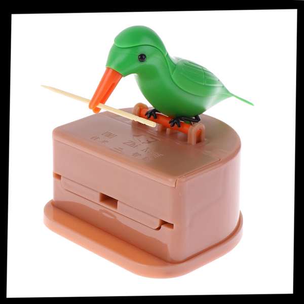 Bird Shaped Toothpick Dispenser For Hygienic Easy Access