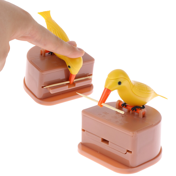 Bird Shaped Toothpick Dispenser For Hygienic Easy Access