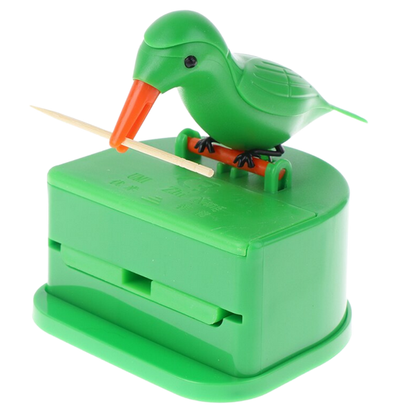 Bird Shaped Toothpick Dispenser For Hygienic Easy Access