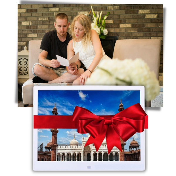 14 Inch High Resolution Digital Photo Frame With Remote