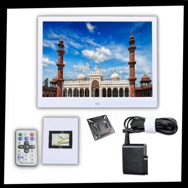 14 Inch High Resolution Digital Photo Frame With Remote