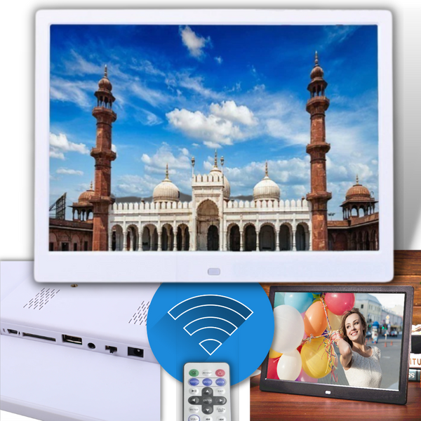 14 Inch High Resolution Digital Photo Frame With Remote