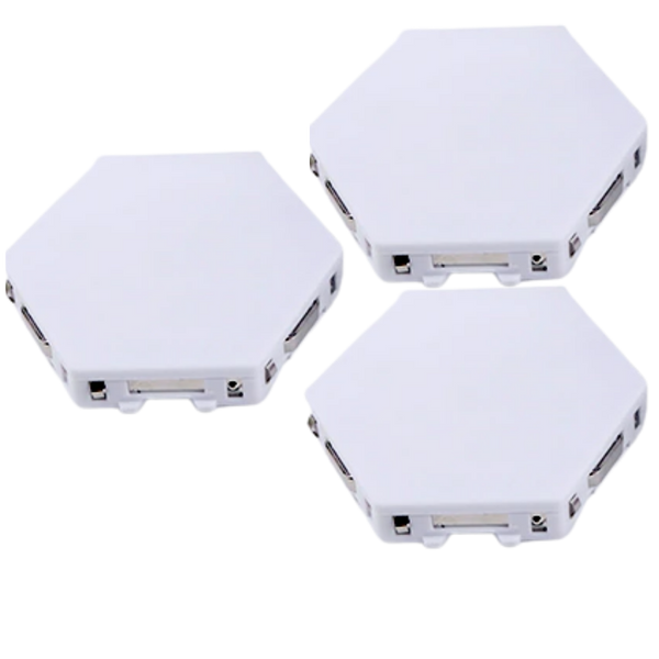 Modular Touch LED Panel Lights Three Pack Dimmable Brightness
