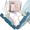 Foldable Travel Clothes Hanger Set For Seamless Packing And Organization