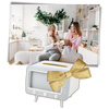 Retro TV Tissue Dispenser With Phone Holder For Easy Access