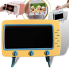 Retro TV Tissue Dispenser With Phone Holder For Easy Access
