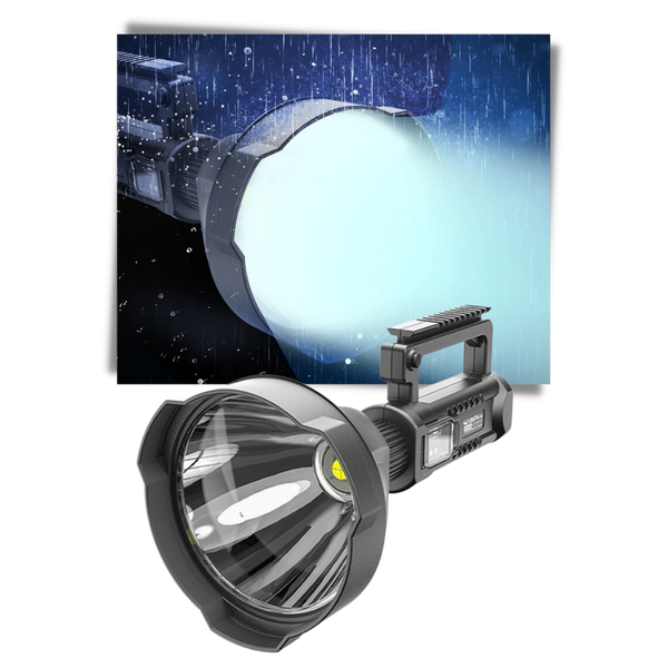 Rechargeable LED Flashlight With Tripod Stand Delivers Superior Brightness