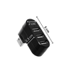 Rotating USB Hub With Three Ports For Simultaneous Charging