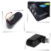 Rotating USB Hub With Three Ports For Simultaneous Charging