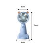 Portable USB Fan With Phone Stand And Long Battery Life