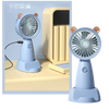 Portable USB Fan With Phone Stand And Long Battery Life