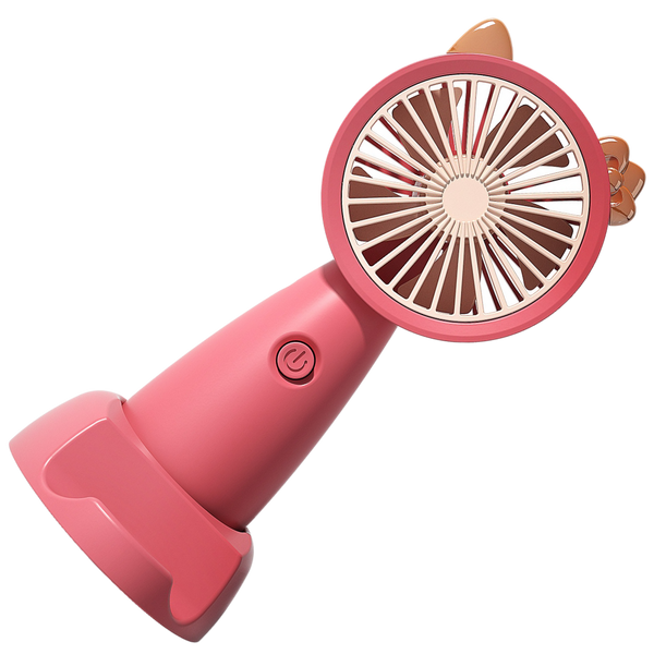 Portable USB Fan With Phone Stand And Long Battery Life
