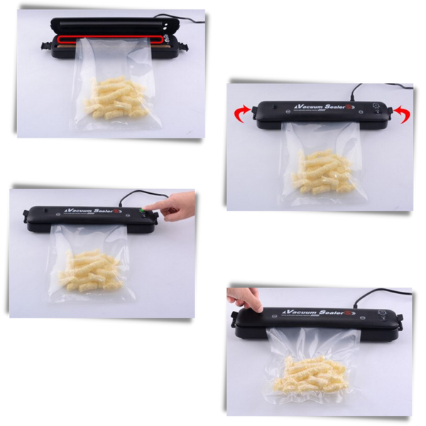 Premium Vacuum Sealing Device For Maximum Freshness And Space Savings