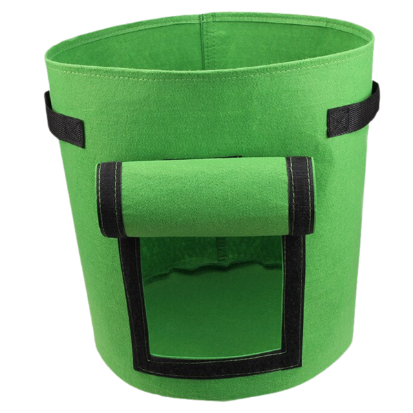 Organic Vegetable Planter Fabric Pouch For Chemical Free Home Growing