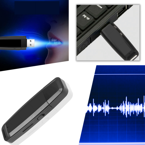 USB Voice Recorder With One Touch Recording And Long Battery Life