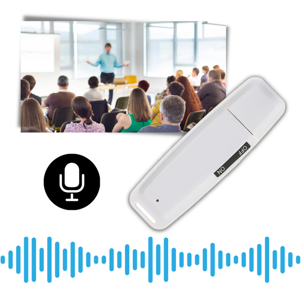 USB Voice Recorder With One Touch Recording And Long Battery Life