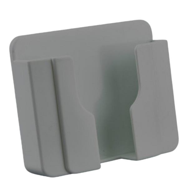 Wall Mounted Phone Holder With Adhesive Mount For Hands Free Viewing