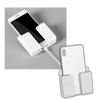 Wall Mounted Phone Holder With Adhesive Mount For Hands Free Viewing