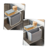 Foldable Sink Waste Filter and Sponge Holder for Clog-Free Kitchen