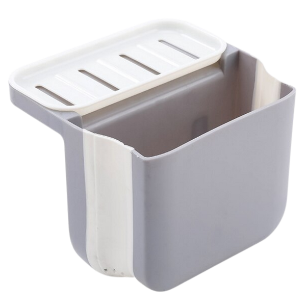 Foldable Sink Waste Filter and Sponge Holder for Clog-Free Kitchen