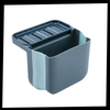 Foldable Sink Waste Filter and Sponge Holder for Clog-Free Kitchen