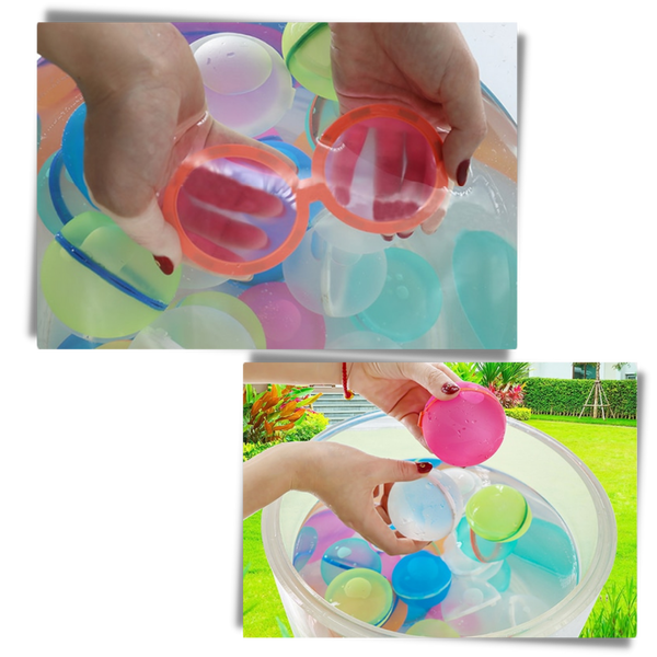 Reusable Water Balloon Set for Kids for Endless Wet Fun