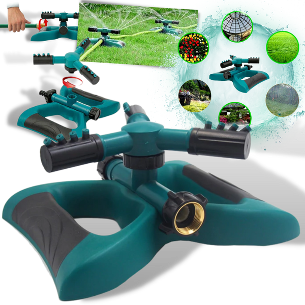 Adjustable 360 Degree Sprinkler Head For Complete Lawn Coverage