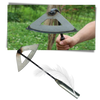 Steel Handheld Hollow Hoe For Weeding And Garden Raking