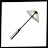 Steel Handheld Hollow Hoe For Weeding And Garden Raking
