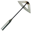 Steel Handheld Hollow Hoe For Weeding And Garden Raking