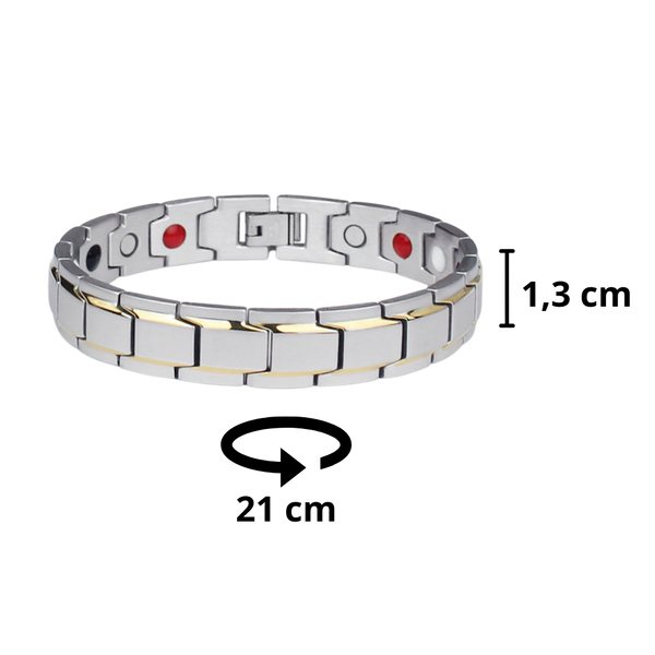 Magnetic Wellness Bracelet for Natural Weight Management and Vitality