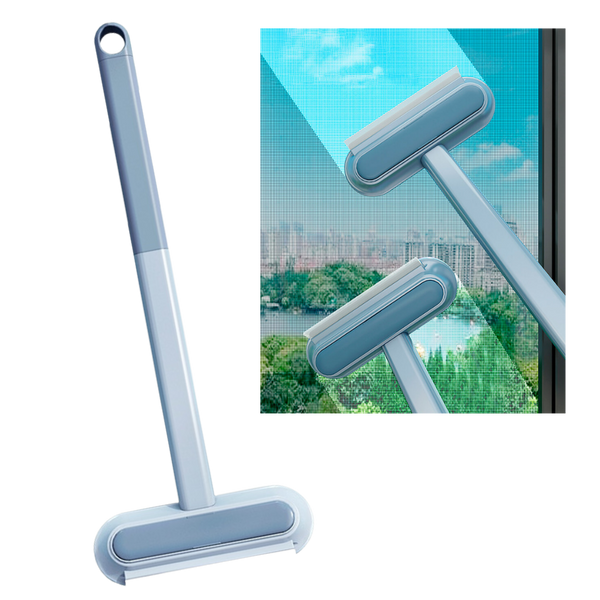 Handheld Window Cleaning Tool With Dust Remover For Crystal Clear Windows
