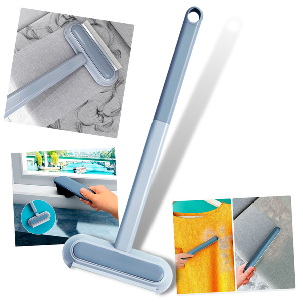 Handheld Window Cleaning Tool With Dust Remover For Crystal Clear Windows
