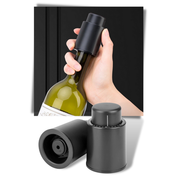 Premium Vacuum Wine Stopper Maintains Fresh Long Lasting Flavor