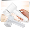 Premium Cordless Cleaning Brush With Interchangeable Heads For Stain Removal