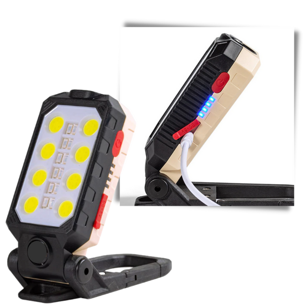 Portable Waterproof LED Flashlight With Adjustable Beam