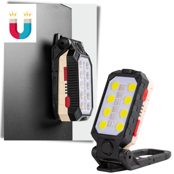 Portable Waterproof LED Flashlight With Adjustable Beam