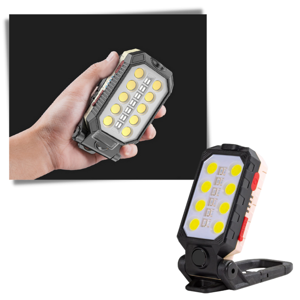 Portable Waterproof LED Flashlight With Adjustable Beam