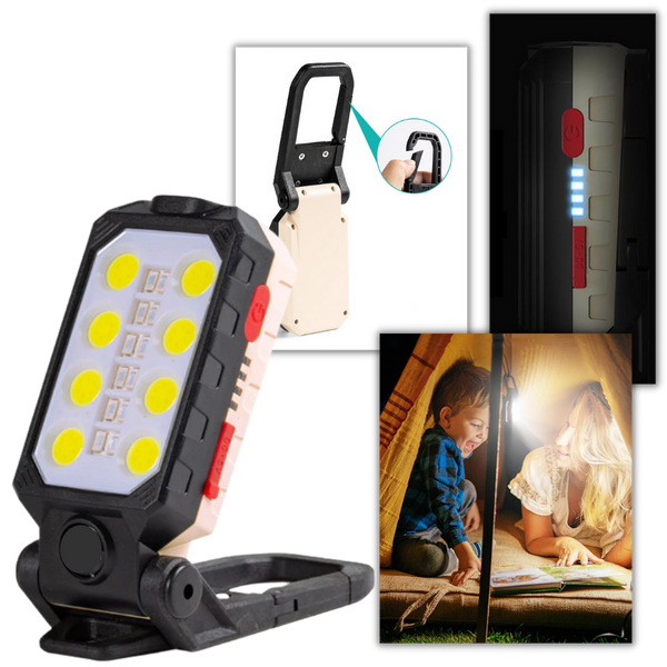 Portable Waterproof LED Flashlight With Adjustable Beam