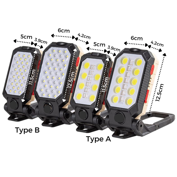 Portable Waterproof LED Flashlight With Adjustable Beam