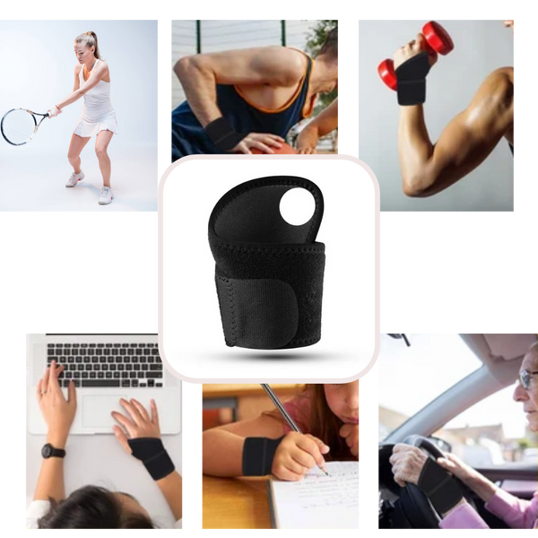 Breathable Wrist Wrap For Pain Relief One Size Fits All Premium
