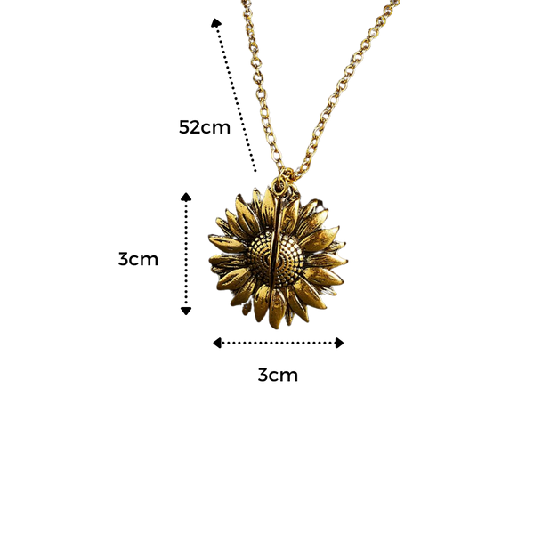 Sunflower Necklace Enhances Your Everyday Aesthetic Appeal