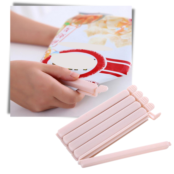 Premium Food Bag Sealing Clips Set Of 15 Keeps Food Fresh