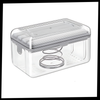 Dual-Function Soap Dispenser With Sponge Holder for Dry Countertops