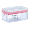Dual-Function Soap Dispenser With Sponge Holder for Dry Countertops
